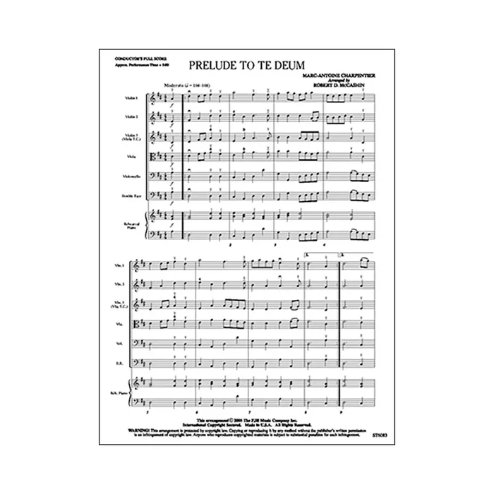 Marc-Antoine Charpentier – Prelude to Te Deum
