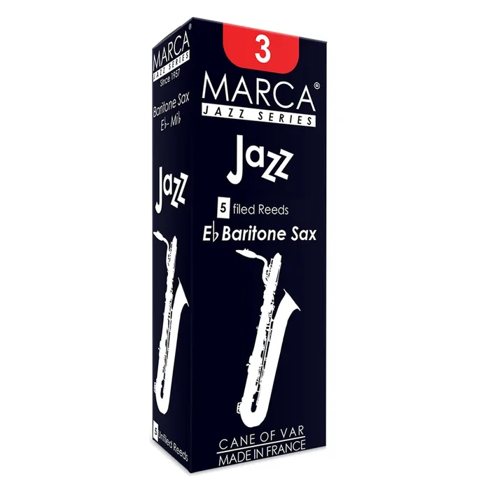 Marca Jazz Filed Reeds ~ 5 Pack ~ BaritoneÂ Sax ~ 3
