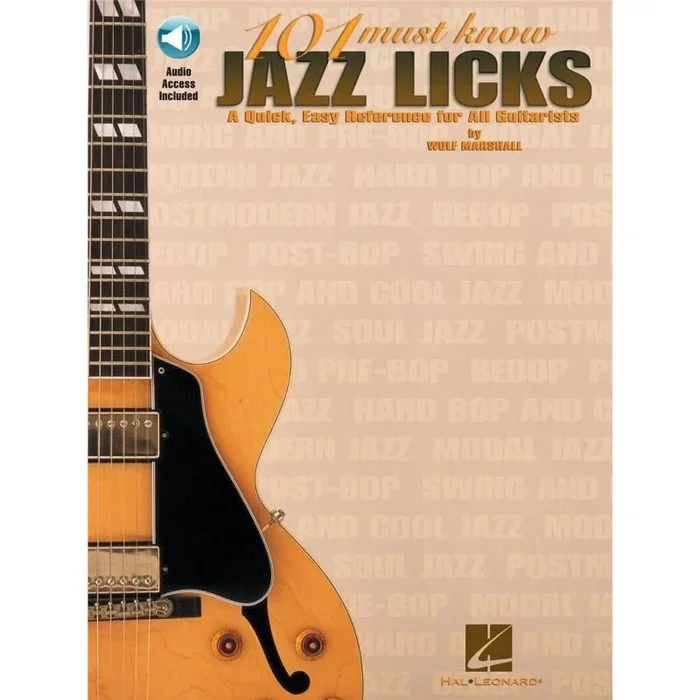 Marshall, Wolf – 101 Must Know Jazz Licks