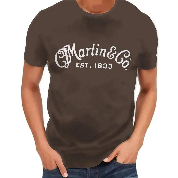 Martin Men’s T Shirt Vintage CFM Co in Oatmeal Size XL – 18CM0174XL