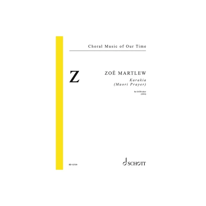 Martlew, Zoë – Karakia