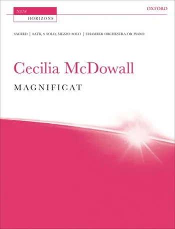 McDowall : Magnificat Satb And Piano: New Horizons: Vocal Score (OUP)