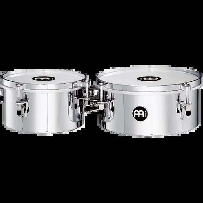 Meinl 8″ & 10″ Drummer Timbale & Mini Timbale (Patented), Chrome – MIT810CH