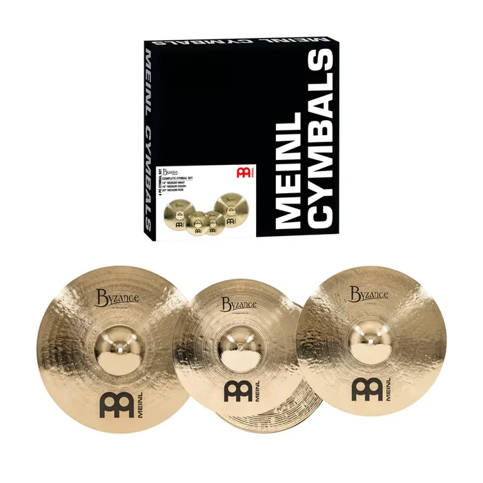 Meinl Byzance Brilliantcomplete Cymbal Set – Bb-Cs1