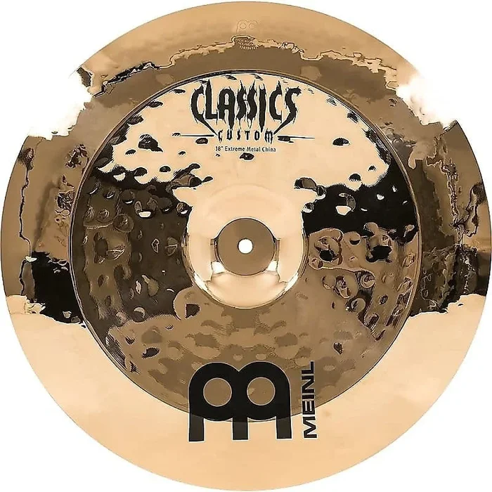 Meinl CC18EMCH-B 18 ” Classics Custom Brilliant Extreme Metal China Cymbal w/ Video Link