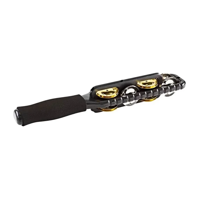 Meinl MJS1BK Multi Jingle Stick with Brass Jingles in Black