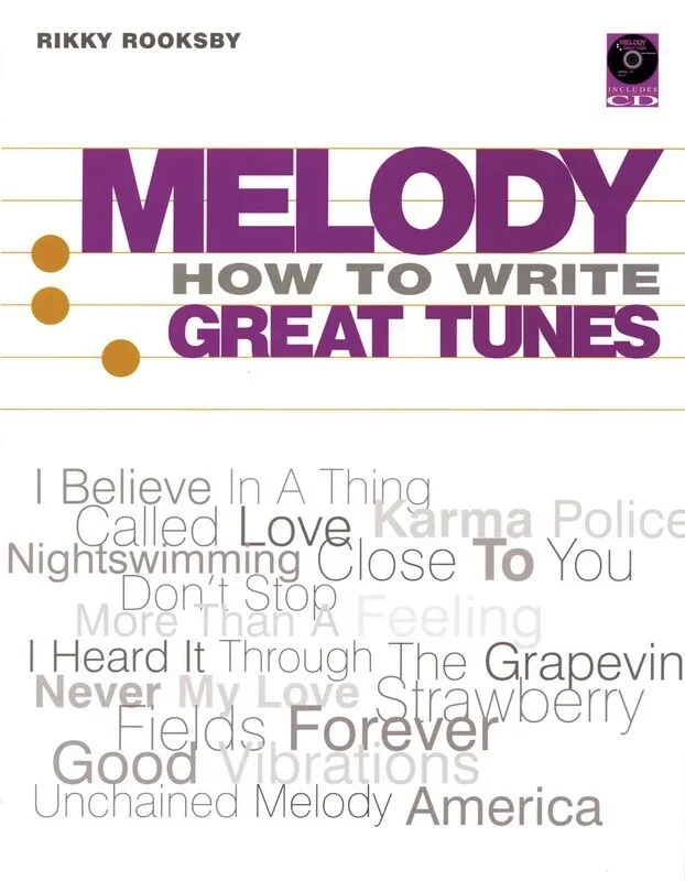 MELODY HOW TO WRITE GREAT TUNES Book/CD