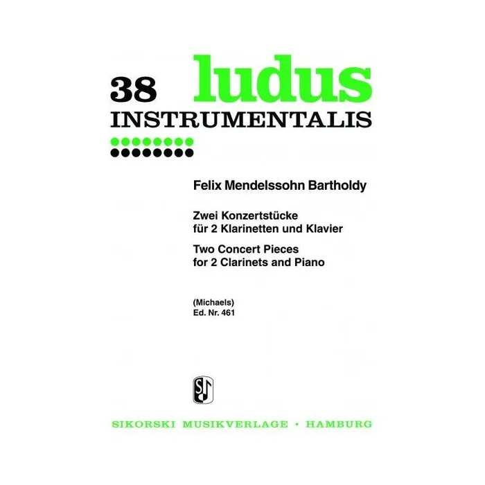 Mendelssohn Bartholdy, Felix – 2 Konzertstücke op. 113 + 114