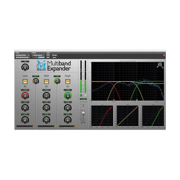 Metric Halo Multiband Expander Plug-in