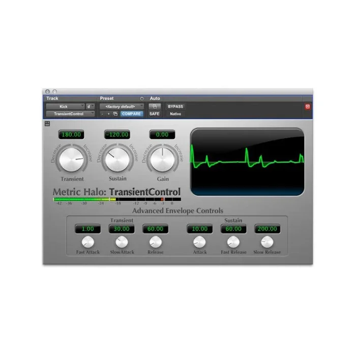 Metric Halo TransientControl Plug-in