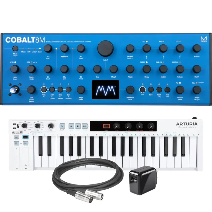 Modal Electronics Cobalt8M Virtual Analog Synthesizer Module CONTROLLER RIG