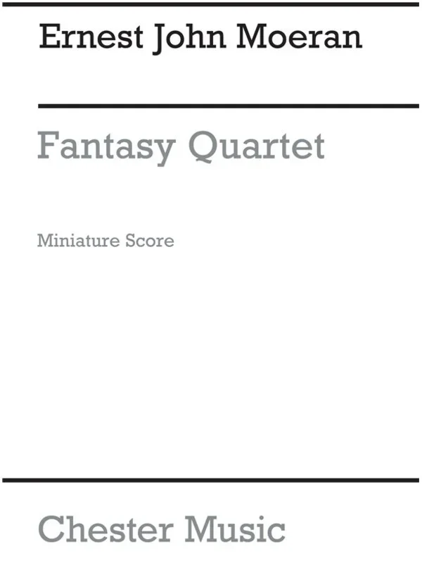 Moeran – Fantasy Quartet Miniature Score