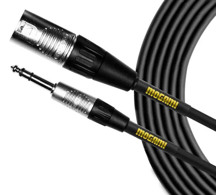 Mogami CorePlus 1/4″ TRS to XLR Male Cable – 10′