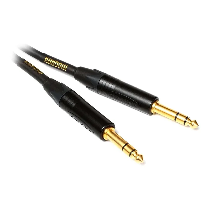 Mogami Gold 1/4″” Phone Male TRS to 1/4″” Phone Male TRS Stereo Cable – 15′