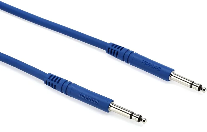 Mogami PJM 1806 Bantam TT Patch Cable – 18” Blue