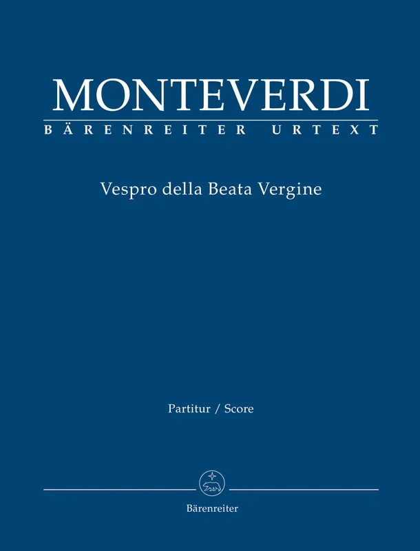 Monteverdi: Vespers of 1610 – Full Score