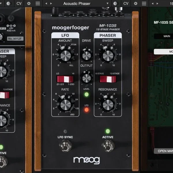 Moog MF-103S 12-Stage Phaser Plugin