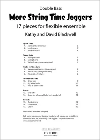 More String Time Joggers: Double Bass Part: 17 Pieces Flexible Ensemble (OUP)