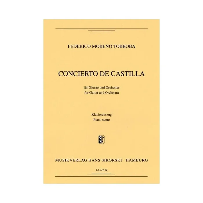 Moreno-Torroba, Federico – Concierto de Castilla