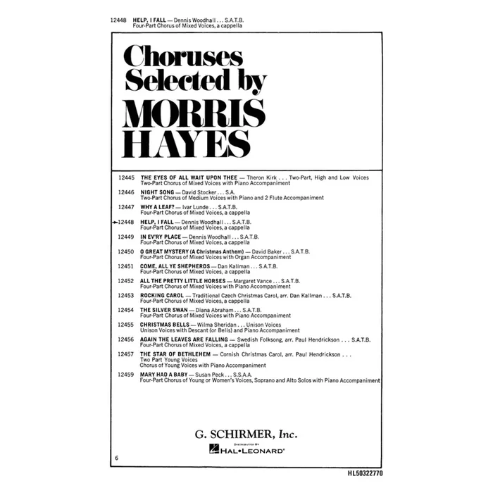 Morley, Thomas – Help I Fall