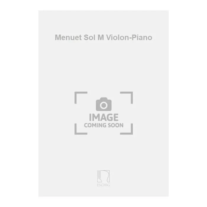 Mouret, André – Menuet Sol M Violon-Piano