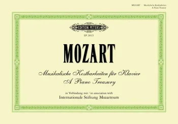 Mozart : A Piano Treasury (Peters)