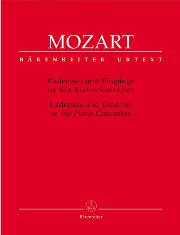 Mozart: Cadenzas & Lead-ins to the Piano Concertos