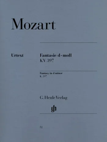 Mozart : Fantasy D Minor Kv397: Piano (Henle)