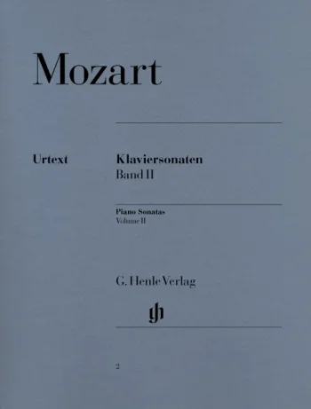 Mozart : Piano Sonatas: Vol.2 (Henle)