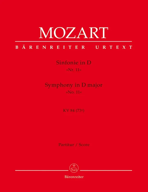 Mozart: Symphony No. 11 in D Major, K. 84 (73Q)