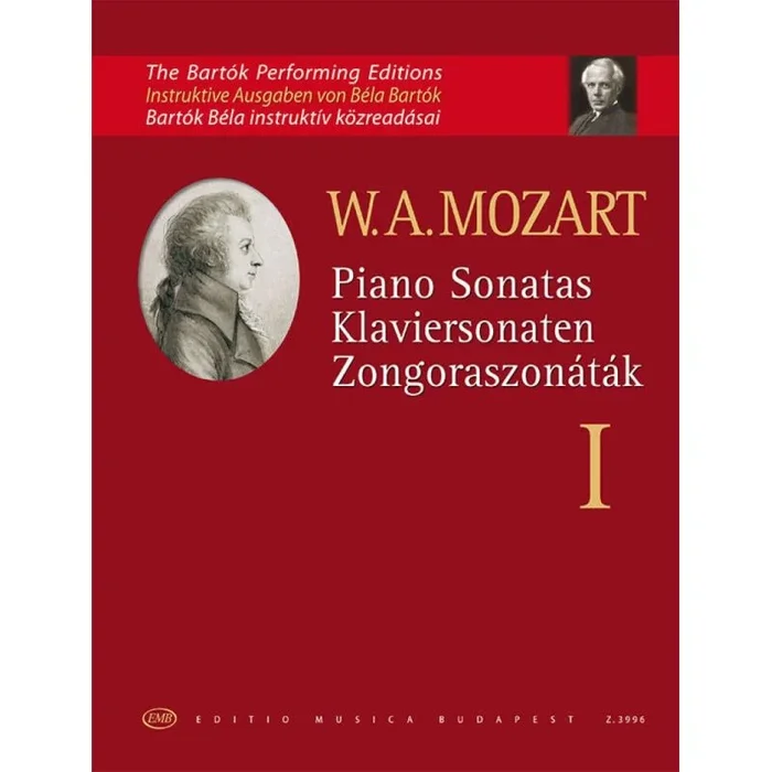 Mozart, W.A. – Piano Sonatas: Volume 1 (ed. Bartok)
