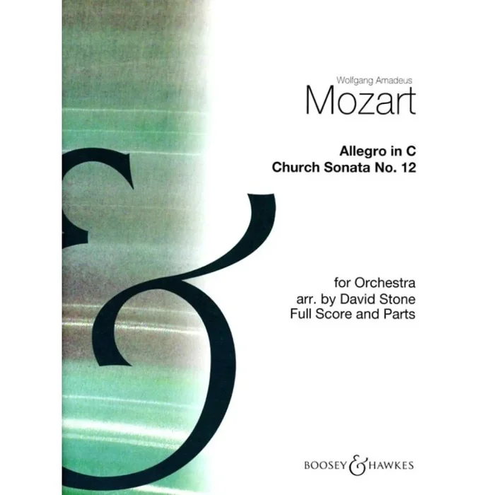 Mozart, Wolfgang Amadeus – Allegro in C (Grade B) HSS 89