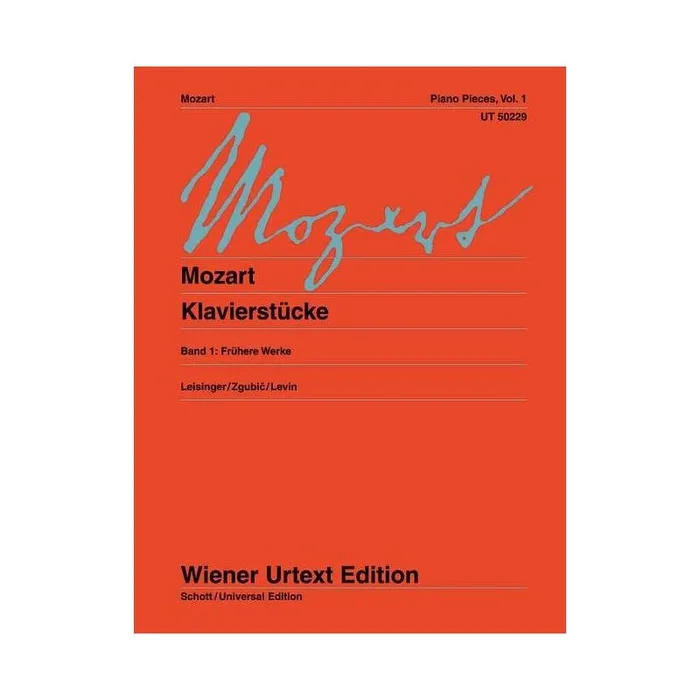 Mozart, Wolfgang Amadeus – Piano Pieces Vol. 1