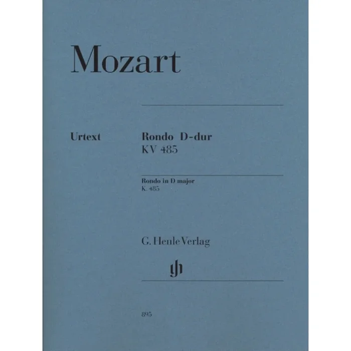 Mozart, Wolfgang Amadeus – Rondo in D major K. 485