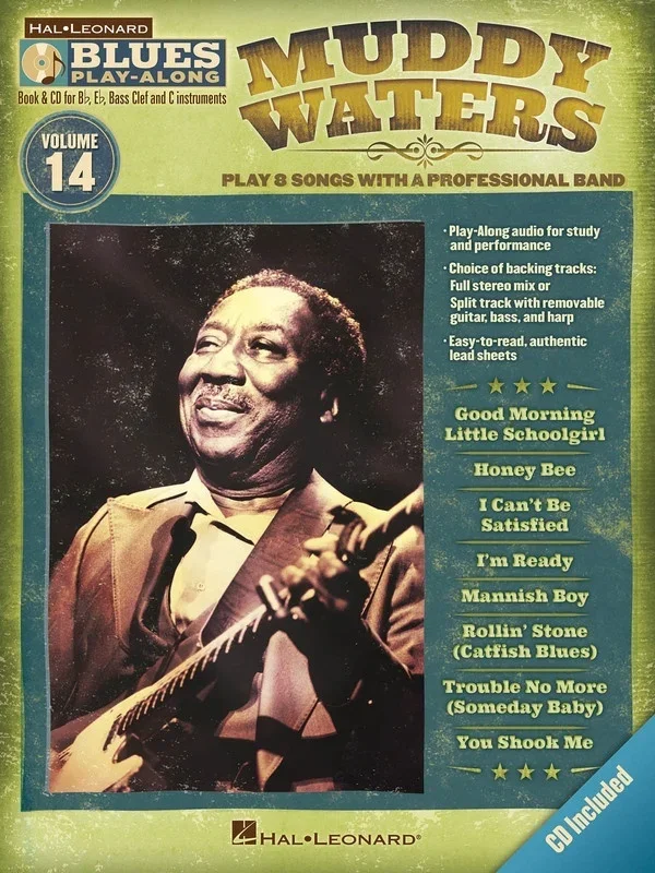 Muddy Waters Blues Play Along V14 Book/CD (Softcover Book/CD)