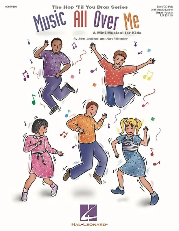 Music All Over Me Book/CD (Softcover Book/CD)