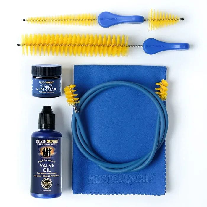 Music Nomad Premium Trumpet Cleaning & Care Kit – 6 Pce