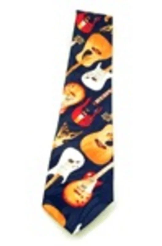 Music Tie Guitar Asst
