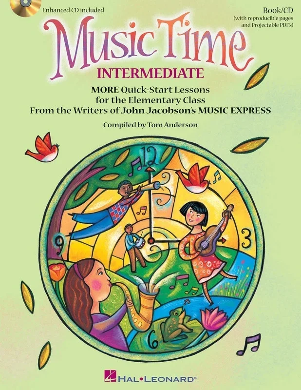 Music Time Intermediate Book/CDr Repro Gr 3-6 (Softcover Book/CD)