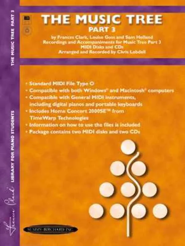 Music Tree Part 3 Midi And CD Rom