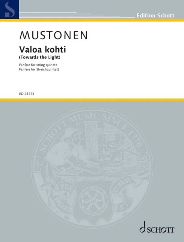 Mustonen: Valoa kohti (Version for String Quintet)