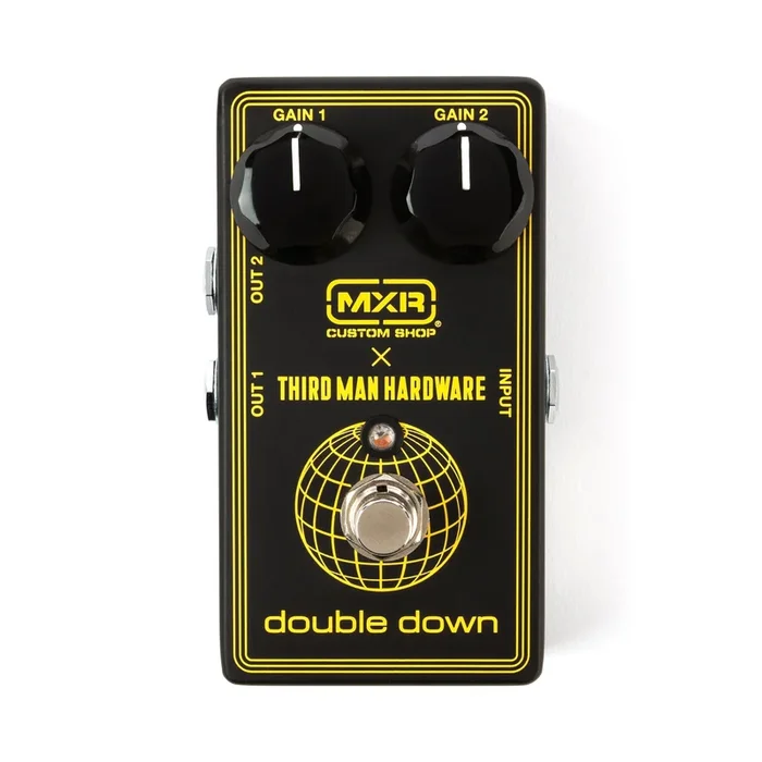 MXR x Third Man Hardware Double Down Dual Booster Guitar Effect Pedal