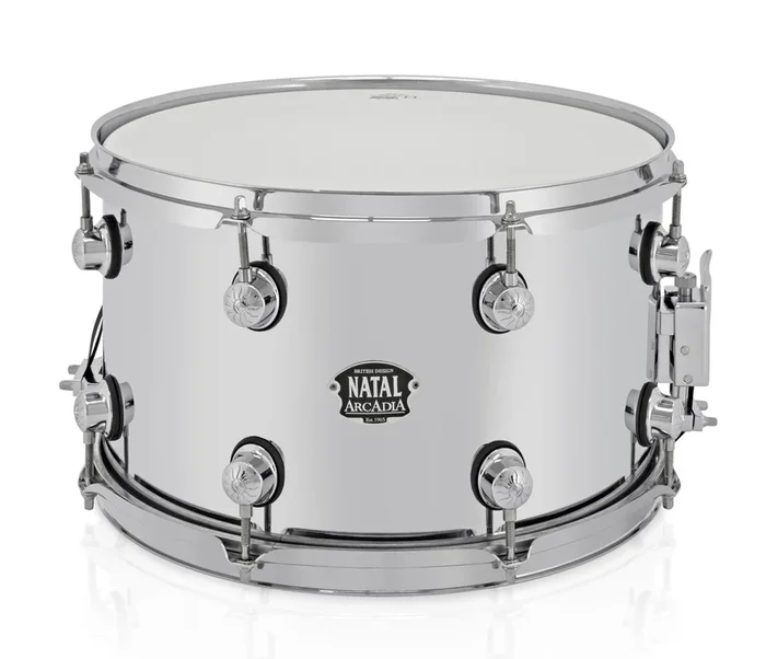 Natal Arcadia Metal SD-AR-ST48 Steel 14 ” x 8 ” Snare Drum