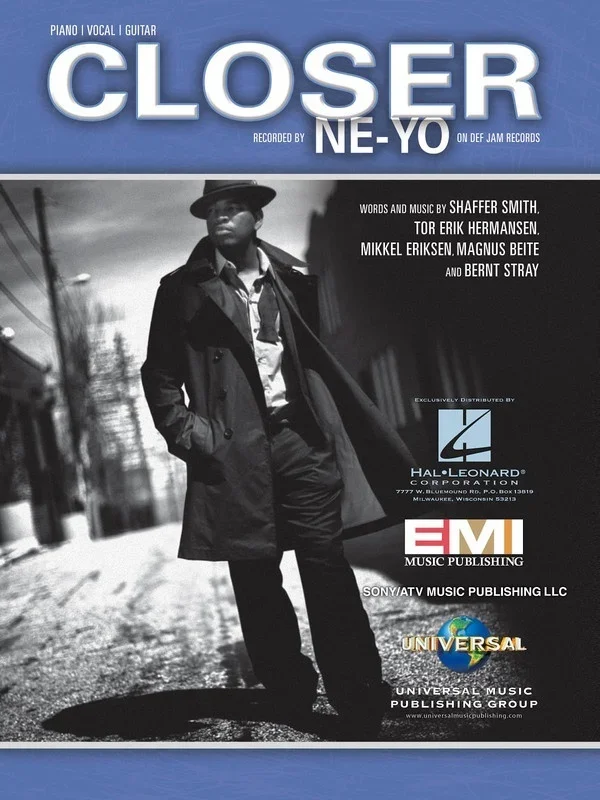 Ne-Yo – Closer PVG S/S (Sheet Music)