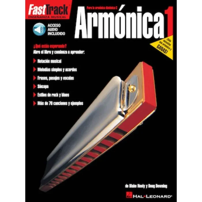 Neely & Downing – FastTrack Harmonica Method – Spanish Edition
