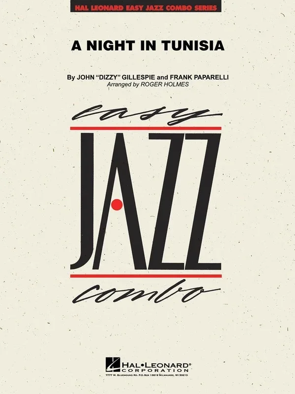 Night In Tunisia Easy Jazz Combo2 (Music Score/Parts)