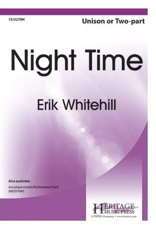 Night Time Unison/2 Part (Octavo)