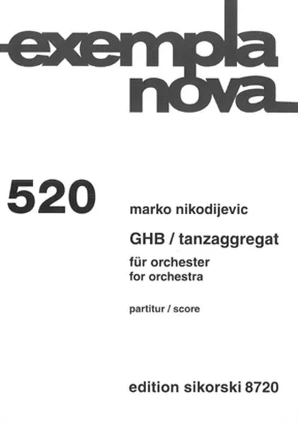 Nikodijevic: GHB/Tanzaggregat