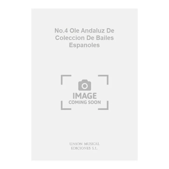 No.4 Ole Andaluz De Coleccion De Bailes Espanoles