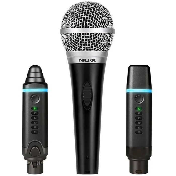 NU-X B3PLUS Digital 2.4GHz Wireless Microphone System Bundle